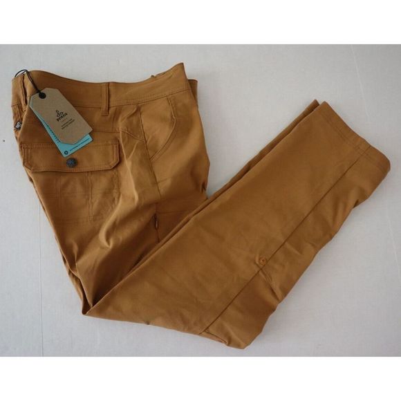 prAna W4119SH23 Women's Sz 6 Khaki Halle Straight - Short Inseam 28" Pants $89 - Picture 6 of 10